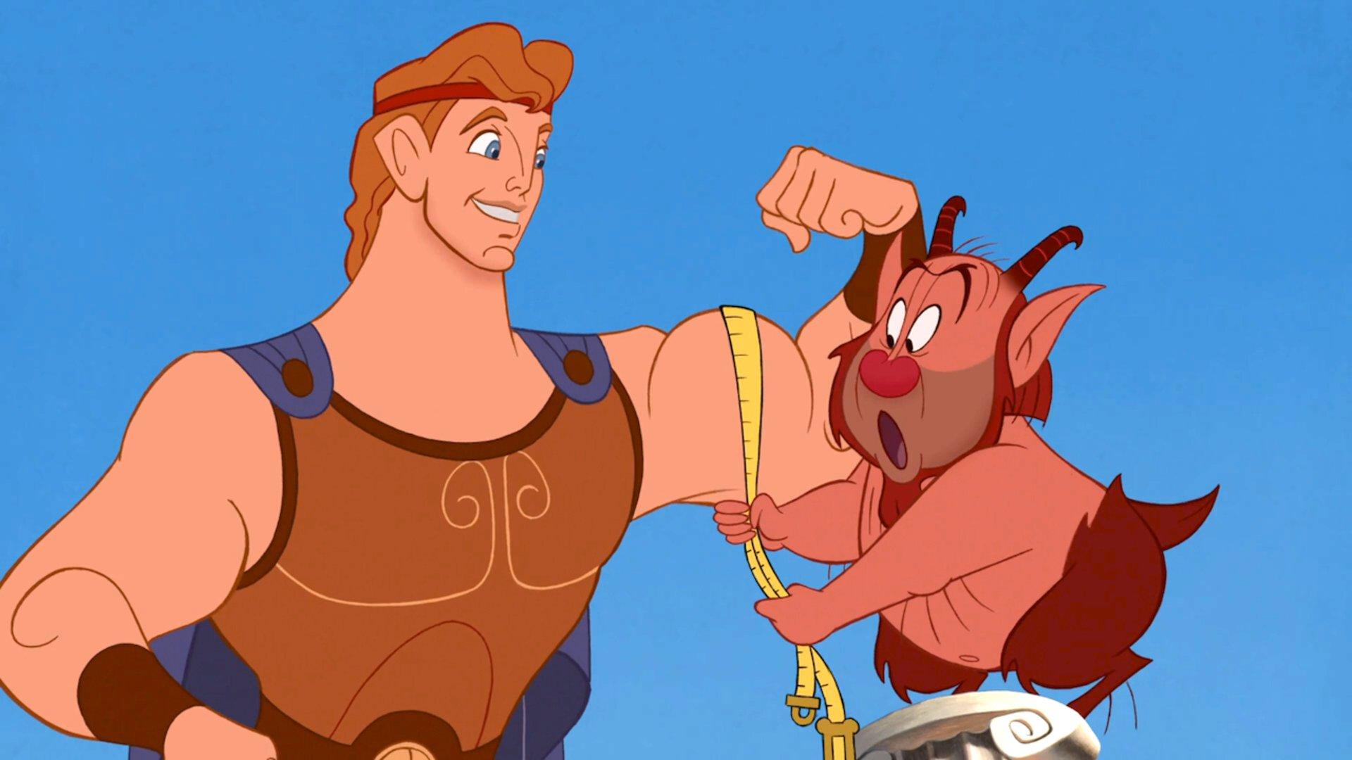 Phil the Satyr and Hercules